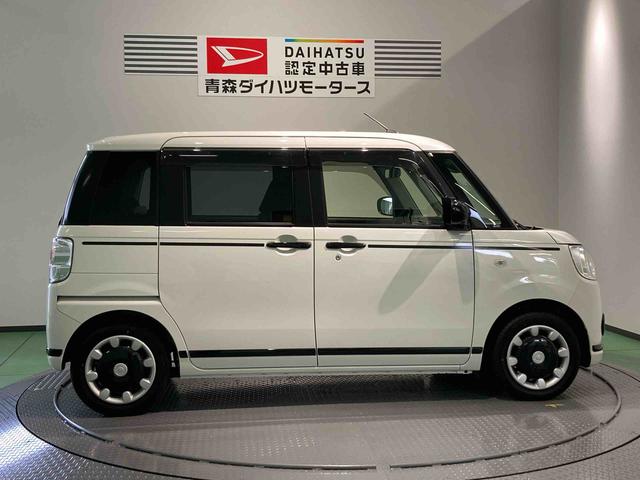 ムーヴキャンバスＧブラックアクセントＶＳ　ＳＡIIIナビ　ドラレコ　エンスタ　下回り防錆済み　キーフリー　４ＷＤ　ＡＢＳ　スマートキー（青森県）の中古車