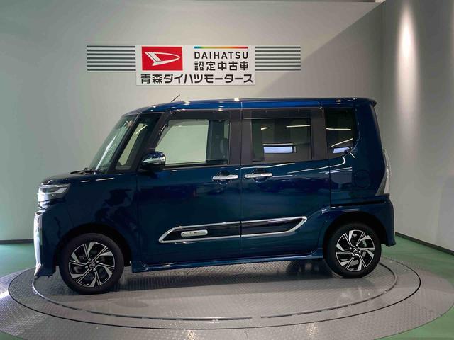 タントカスタムＸナビ　ドラレコ　エンスタ　前席シートヒーター　下回り防錆済み　４ＷＤ　キーフリー　スマートキー　ＡＢＳ　エアバッグ　アルミ（青森県）の中古車