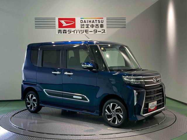 タントカスタムＸナビ　ドラレコ　エンスタ　前席シートヒーター　下回り防錆済み　４ＷＤ　キーフリー　スマートキー　ＡＢＳ　エアバッグ　アルミ（青森県）の中古車