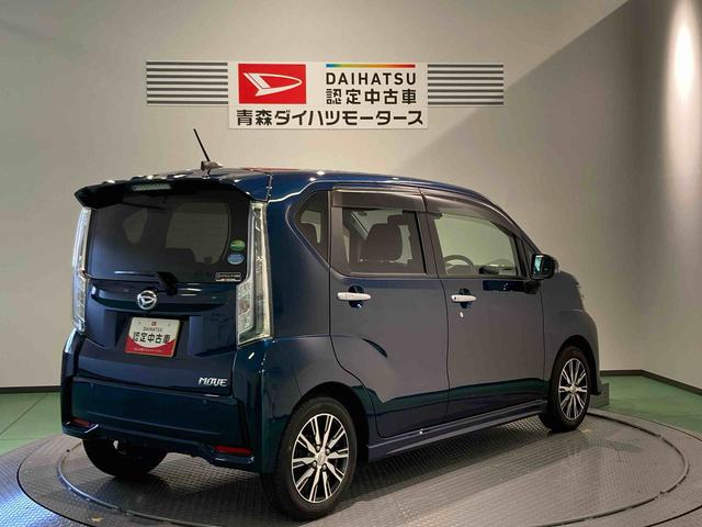 ムーヴカスタム　ＸリミテッドII　ＳＡIIIナビ　ドラレコ　エンスタ　下回り防錆済み　キーフリー　ＡＢＳ　４ＷＤ　スマートキー　アルミ（青森県）の中古車