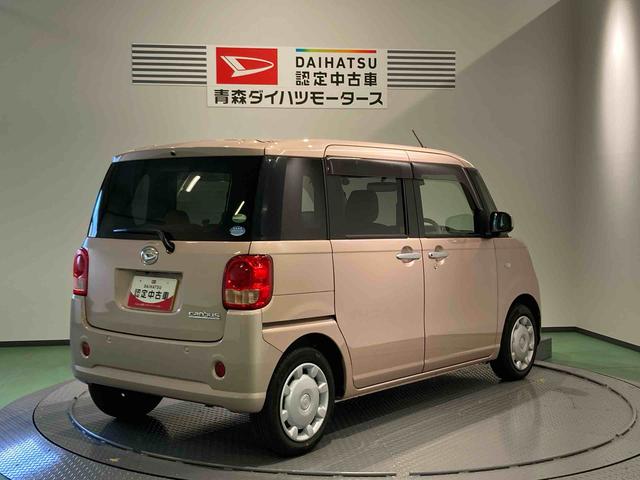 ムーヴキャンバスＸ　ＳＡIIナビ　下回り防錆済み　４ＷＤ　スマートキー　キーレス（青森県）の中古車