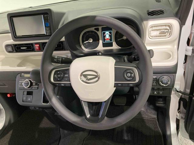 ムーヴキャンバスストライプスGターボナビ 下回り防錆済み 前席シートヒーター キーレス 4WD エアバッグ スマートキー ターボ ABS(青森県)の中古車