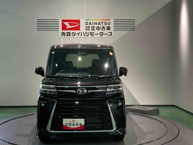 タントカスタムX下回り防錆済み 前席シートヒーター 4WD キーフリー ABS スマートキー エアバッグ アルミ(青森県)の中古車