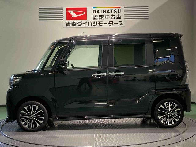 タントカスタムRSナビ ドラレコ エンスタ 前席シートヒーター 下回り防錆済み ターボ 4WD アルミ スマートキー キーフリー ABS エアバッグ(青森県)の中古車
