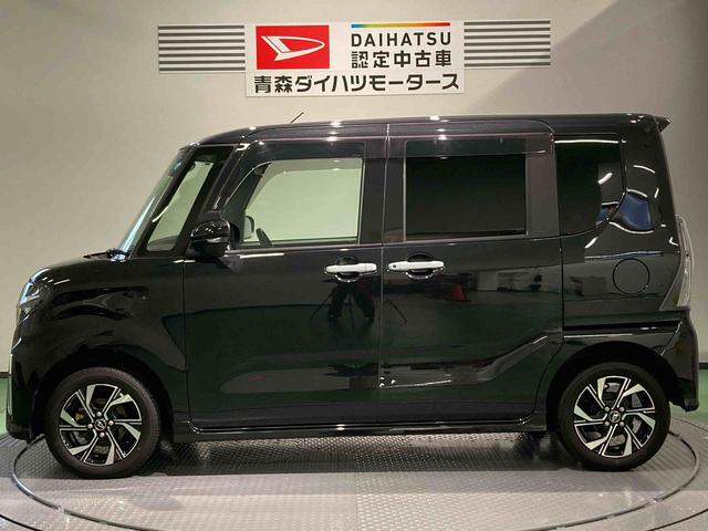 タントカスタムXナビ エンスタ 前席シートヒーター 下回り防錆済み キーレス 4WD ABS スマートキー エアバッグ アルミ(青森県)の中古車