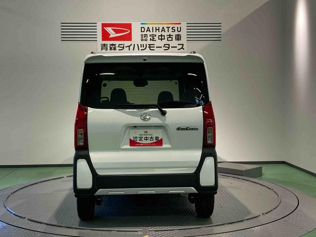 タントファンクロスディスプレイオーディオ　ＥＴＣ　下回り防錆済み　前席シートヒーター　４ＷＤ　キーフリー　ＡＢＳ　スマートキー　アルミ　エアバッグ（青森県）の中古車