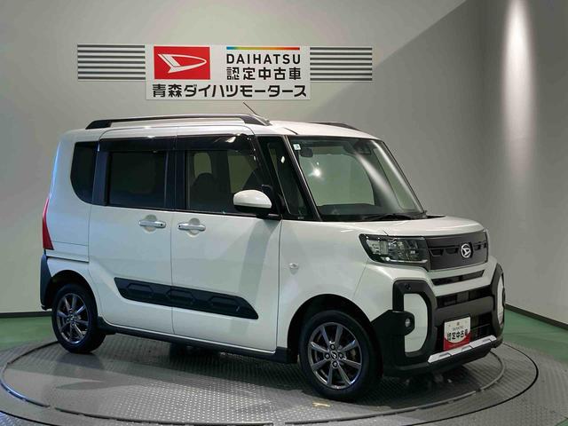 タントファンクロスディスプレイオーディオ　ＥＴＣ　下回り防錆済み　前席シートヒーター　４ＷＤ　キーフリー　ＡＢＳ　スマートキー　アルミ　エアバッグ（青森県）の中古車