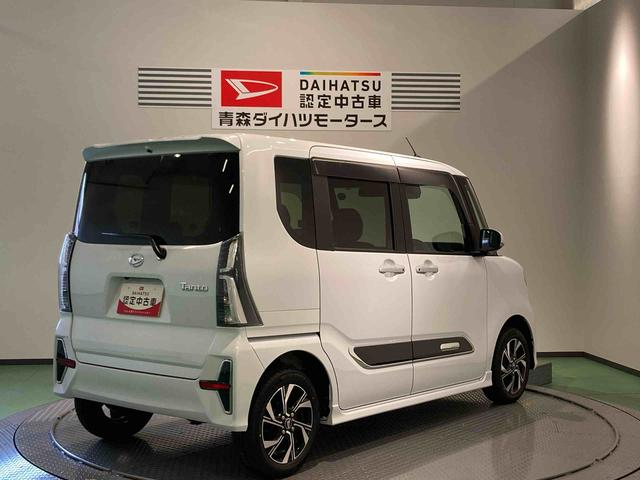 タントカスタムXスタイルセレクションナビ 前席シートヒーター ドラレコ エンスタ パワーウィンドウ 下回り防錆済み アルミ 4WD スマートキー(青森県)の中古車