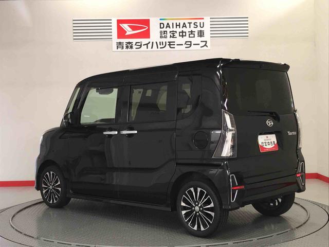 タントカスタムＲＳナビ取付　ターボ車　４ＷＤ　スマートキー　ＡＢＳ　アルミ　キーフリー　エアバッグ（青森県）の中古車