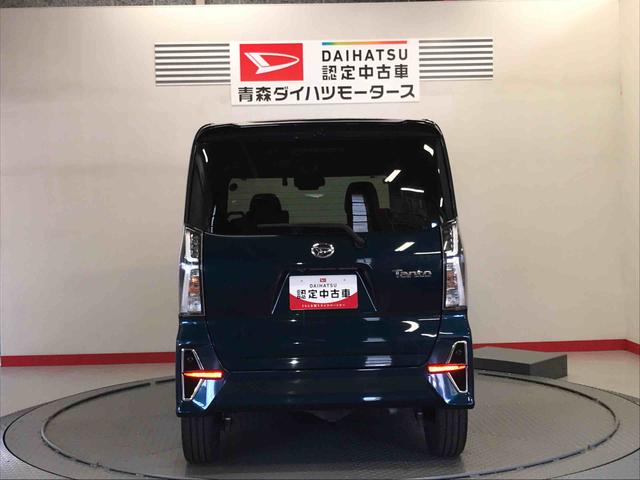 タントカスタムＲＳスタイルセレクションＡＢＳ　ＥＴＣ車載器　ターボ　４ＷＤ　アルミホイール　スマートキー　キーフリー（青森県）の中古車