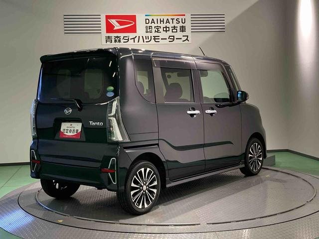 タントカスタムRSナビ エンスタ ETC 下回り防錆済み ターボ 4WD アルミ キーフリーシステム ABS スマートエントリー 運転席エアバッグ(青森県)の中古車
