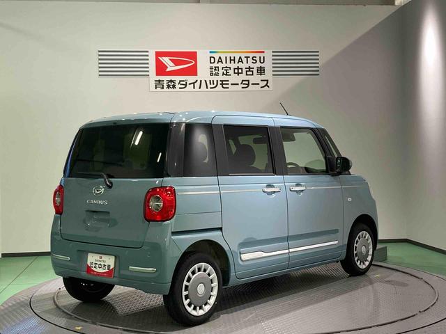 ムーヴキャンバスセオリーＧ下回り防錆済み　前席シートヒーター　両側スライドドア　４ＷＤ　キーフリー　スマートキー　エアバッグ（青森県）の中古車