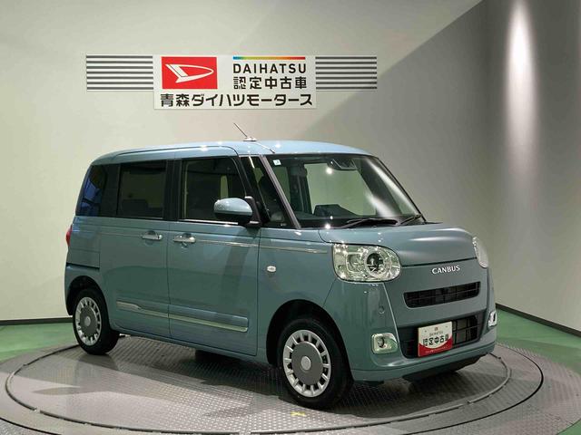 ムーヴキャンバスセオリーＧ下回り防錆済み　前席シートヒーター　両側スライドドア　４ＷＤ　キーフリー　スマートキー　エアバッグ（青森県）の中古車