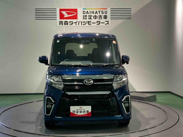 タントカスタムＲＳナビ　ドラレコ　前席シートヒーター　下回り防錆済み　ターボ　４ＷＤ　エアバッグ　キーフリー　スマートキ−　ＡＢＳ（青森県）の中古車