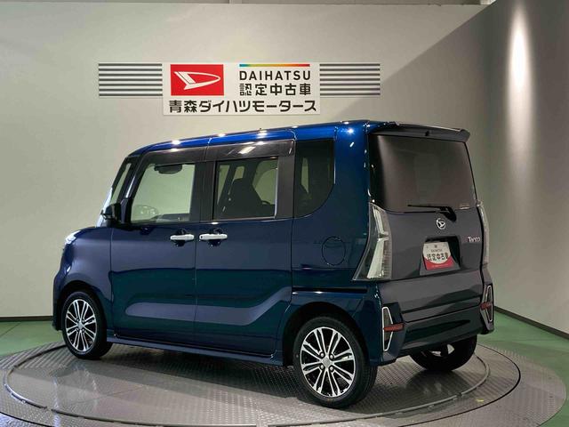 タントカスタムＲＳナビ　ドラレコ　前席シートヒーター　下回り防錆済み　ターボ　４ＷＤ　エアバッグ　キーフリー　スマートキ−　ＡＢＳ（青森県）の中古車