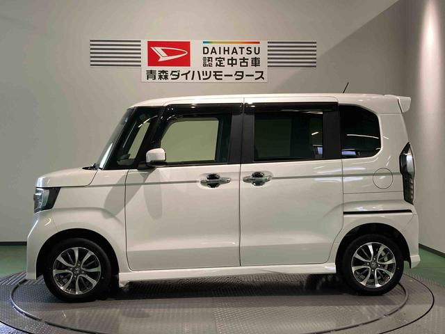 N−BOXカスタムLナビ 下回り防錆済み アルミ 4WD エアバッグ ABS キーレスー スマートキー(青森県)の中古車