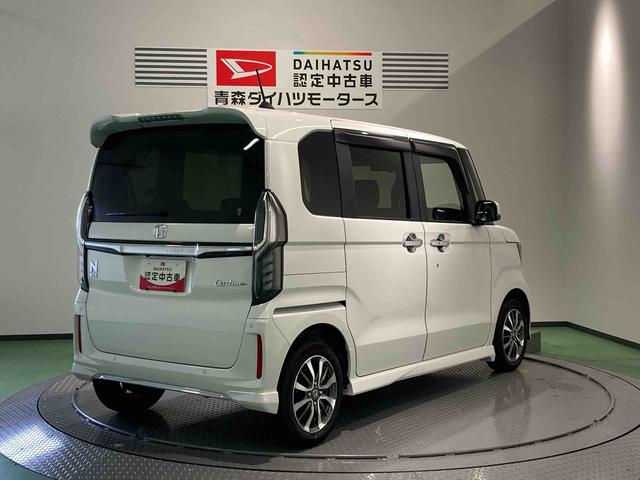 N−BOXカスタムLナビ 下回り防錆済み アルミ 4WD エアバッグ ABS キーレスー スマートキー(青森県)の中古車