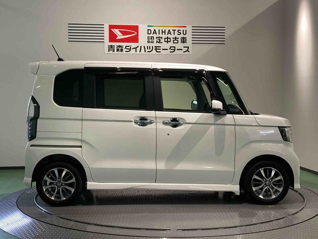 N−BOXカスタムLナビ 下回り防錆済み アルミ 4WD エアバッグ ABS キーレスー スマートキー(青森県)の中古車
