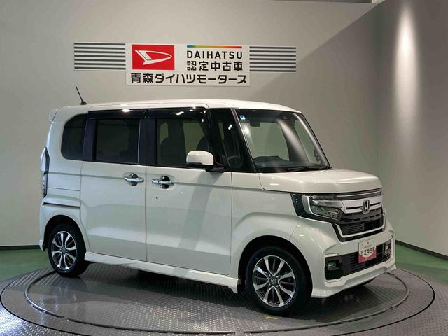 N−BOXカスタムLナビ 下回り防錆済み アルミ 4WD エアバッグ ABS キーレスー スマートキー(青森県)の中古車