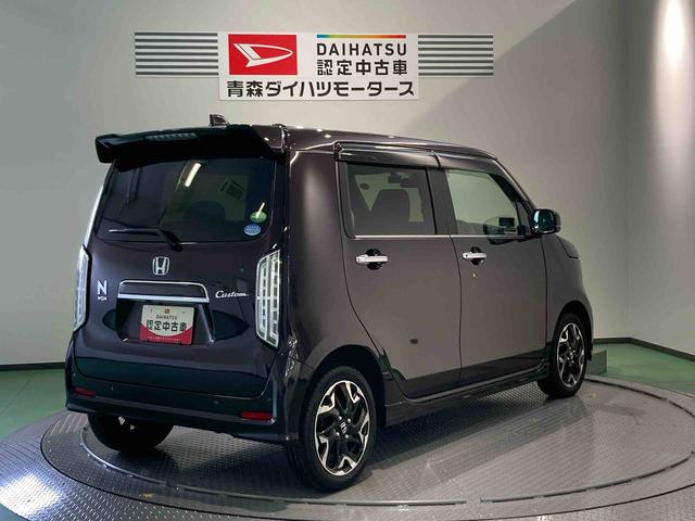 Ｎ−ＷＧＮカスタムＬ・ターボホンダセンシングナビ　アルミ　パワーウィンドウ　４ＷＤ　スマートキー　エアバッグ　ＡＢＳ　ＥＴＣ　キーフリー　ターボ（青森県）の中古車