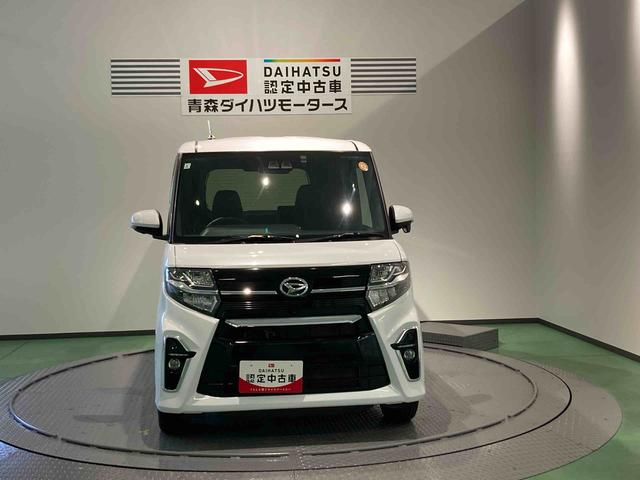 タントカスタムRSナビ ETC ドラレコ エンスタ 前席シートヒーター 下回り防錆済み アルミ ターボ 4WD エアバッグ キーフリー ABS(青森県)の中古車
