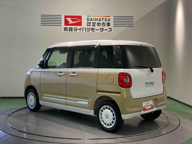 ムーヴキャンバスストライプスG下回り防錆済み 前席シートヒーター スマートキー キーフリー 4WD ABS エアバッグ(青森県)の中古車