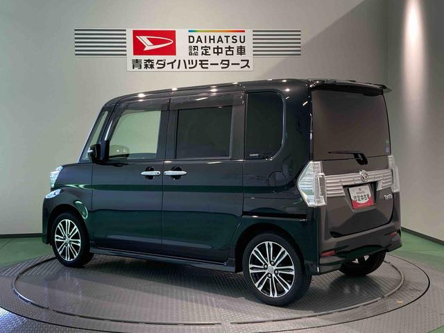 タントカスタムＲＳナビ　エンスタ　下回り防錆済み　両側スライドドア　プッシュスタート　スマートキー　ＡＢＳ　ターボ　４ＷＤ　アルミ　エアバッグ（青森県）の中古車