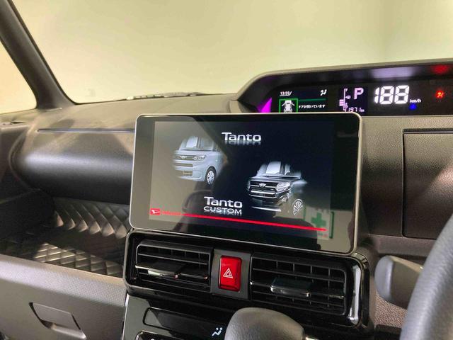 タントカスタムＸスタイルセレクションナビ　ドラレコ　ＥＴＣ　エンスタ　前席シートヒーター　下回り防錆済み　４ＷＤ　スマートキー　アルミ（青森県）の中古車