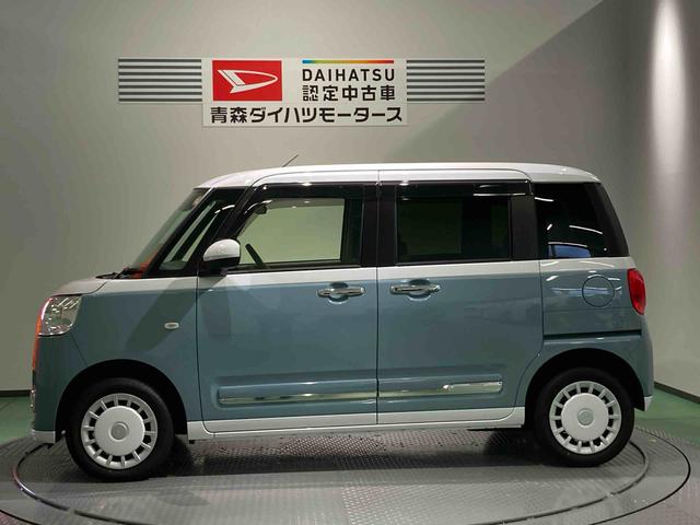 ムーヴキャンバスストライプスＧナビ　両側スライドドア　前席シートヒーター　下回り防錆済み　スマートキー　キーフリー　４ＷＤ　エアバッグ　ＡＢＳ（青森県）の中古車