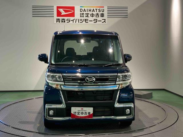 タントカスタムRS トップエディションVS SAIIIナビ ドラレコ 下回り防錆済み ターボ キーフリー 4WD アルミ スマートキー エアバッグ ABS(青森県)の中古車