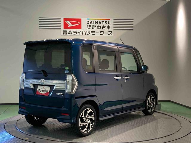 タントカスタムRS トップエディションVS SAIIIナビ ドラレコ 下回り防錆済み ターボ キーフリー 4WD アルミ スマートキー エアバッグ ABS(青森県)の中古車