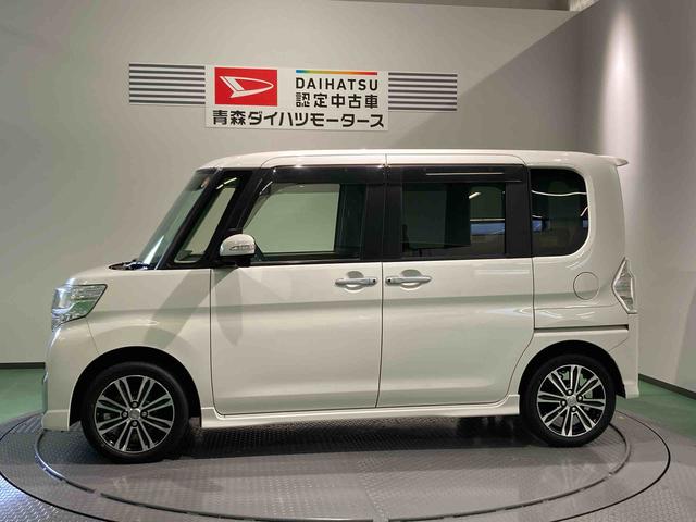 タントカスタムＲＳ　ＳＡIIIナビ　ＥＴＣ　エンスタ　下回り防錆済み　４ＷＤ　エアバック　アルミ（青森県）の中古車