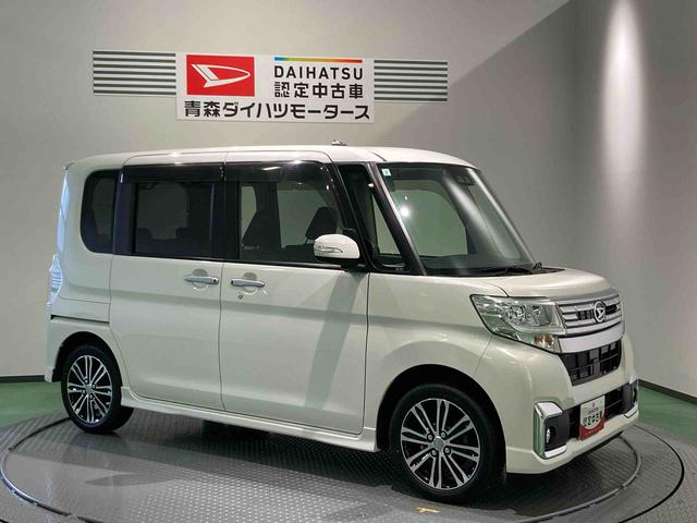 タントカスタムＲＳ　ＳＡIIIナビ　ＥＴＣ　エンスタ　下回り防錆済み　４ＷＤ　エアバック　アルミ（青森県）の中古車