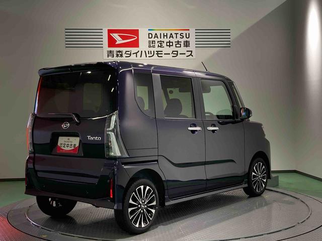 タントカスタムＲＳリミテッドＥＴＣ　アルミ　下回り防錆済み　キーフリー　４ＷＤ　スマートキー　ターボ（青森県）の中古車