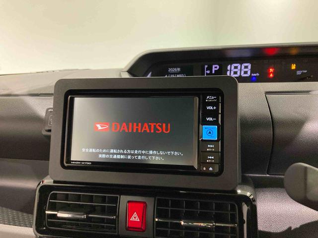 タントカスタムＲＳナビ　下回り防錆済み　前席シートヒーター　アルミ　ターボ　４ＷＤ　エアバッグ　キーフリー　スマートキ−　ＡＢＳ（青森県）の中古車