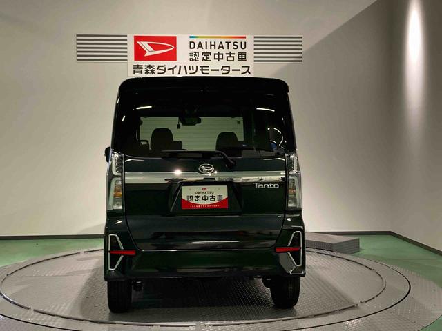 タントカスタムＲＳスタイルセレクションナビ　エンスタ　ドラレコ　前席シートヒーター　下回り防錆済み　キーフリー　ＥＴＣ　４ＷＤ　ターボ　アルミ　ＡＢＳ　スマートキー　エアバッグ（青森県）の中古車