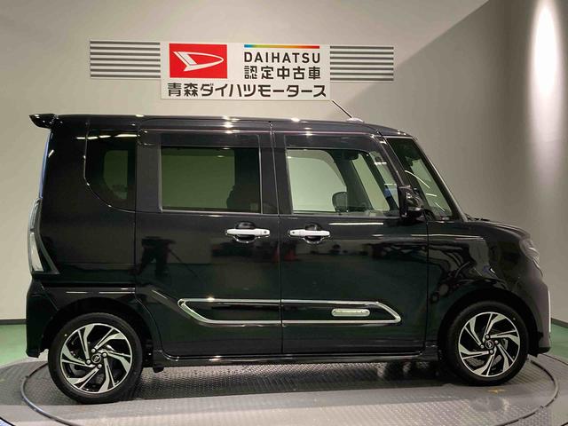 タントカスタムＲＳスタイルセレクションナビ　エンスタ　ドラレコ　前席シートヒーター　下回り防錆済み　キーフリー　ＥＴＣ　４ＷＤ　ターボ　アルミ　ＡＢＳ　スマートキー　エアバッグ（青森県）の中古車