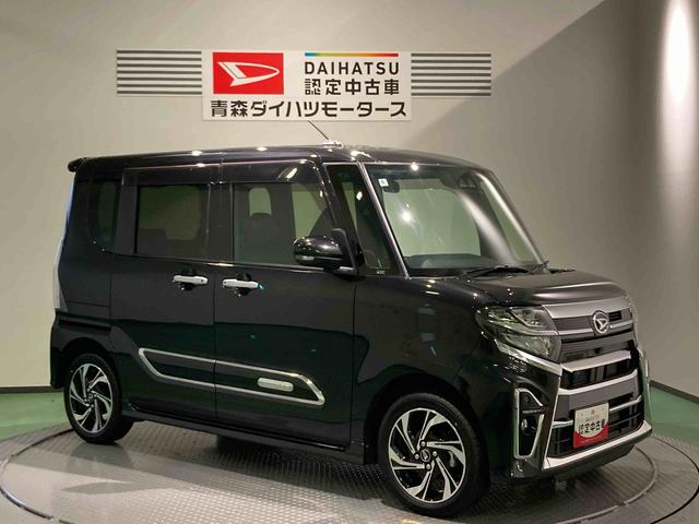 タントカスタムＲＳスタイルセレクションナビ　エンスタ　ドラレコ　前席シートヒーター　下回り防錆済み　キーフリー　ＥＴＣ　４ＷＤ　ターボ　アルミ　ＡＢＳ　スマートキー　エアバッグ（青森県）の中古車