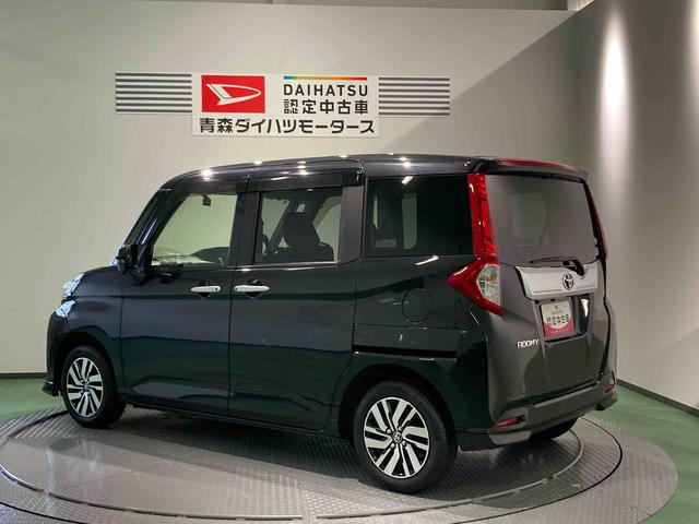 ルーミーカスタムＧナビ　エンスタ　前席シートヒーター　パワーウィンドウ　下回り防錆済み　アルミ　４ＷＤ　キーレス　スマートキー　ＡＢＳ　エアバッグ（青森県）の中古車