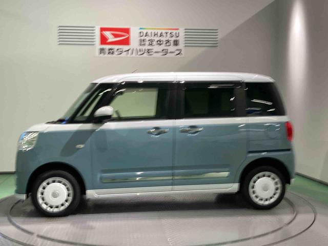 ムーヴキャンバスストライプスＧキーレス　ナビ　スマートキー　４ＷＤ　エアバッグ　ＡＢＳ（青森県）の中古車