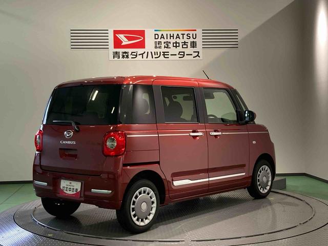 ムーヴキャンバスセオリーGターボディスプレイオーディオ 下回り防錆済み 前席シートヒーター ターボ キーレス エアバッグ スマートキー 4WD ABS(青森県)の中古車