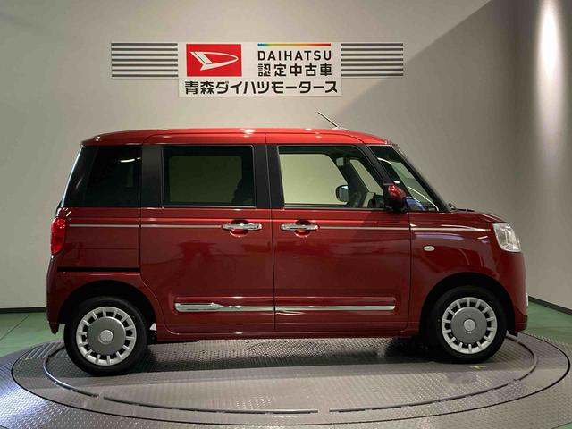 ムーヴキャンバスセオリーGターボディスプレイオーディオ 下回り防錆済み 前席シートヒーター ターボ キーレス エアバッグ スマートキー 4WD ABS(青森県)の中古車