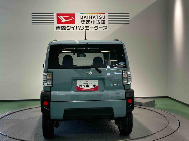 タフトＧナビ　ドラレコ　前席シートヒーター　スカイフィールトップ　アルミ　キーフリー　４ＷＤ　スマートキー　エアバッグ　ＡＢＳ（青森県）の中古車