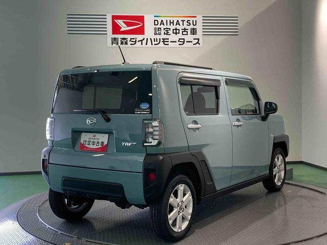 タフトＧナビ　ドラレコ　前席シートヒーター　スカイフィールトップ　アルミ　キーフリー　４ＷＤ　スマートキー　エアバッグ　ＡＢＳ（青森県）の中古車