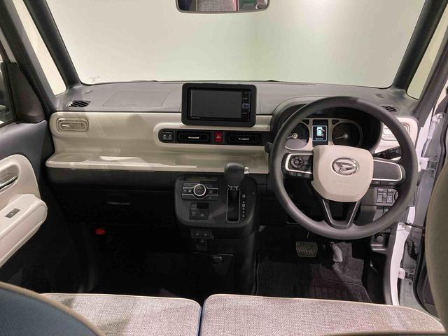 ムーヴキャンバスストライプスＧナビ　ドラレコ　エンスタ　下回り防錆済み　両側スライドドア　キーフリー　４ＷＤ　エアバッグ　ＡＢＳ　スマキー（青森県）の中古車