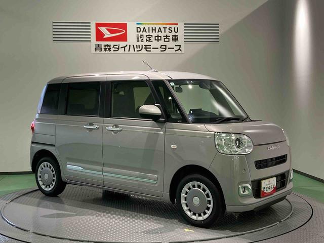 ムーヴキャンバスセオリーＧターボディスプレイオーディオ　下回り防錆済み　両側スライドドア　前席シートヒーター　ターボ　キーレス　エアバッグ　スマートキー　４ＷＤ　ＡＢＳ（青森県）の中古車