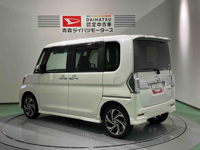 タントカスタムＲＳ　トップエディションＶＳ　ＳＡIIIナビ　エンスタ　下回り防錆済み　ターボ　キーレス　４ＷＤ　アルミ　エアバッグ　ＡＢＳ　スマートキー（青森県）の中古車