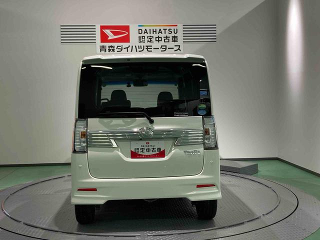 タントカスタムＲＳ　トップエディションＶＳ　ＳＡIIIナビ　エンスタ　下回り防錆済み　ターボ　キーレス　４ＷＤ　アルミ　エアバッグ　ＡＢＳ　スマートキー（青森県）の中古車