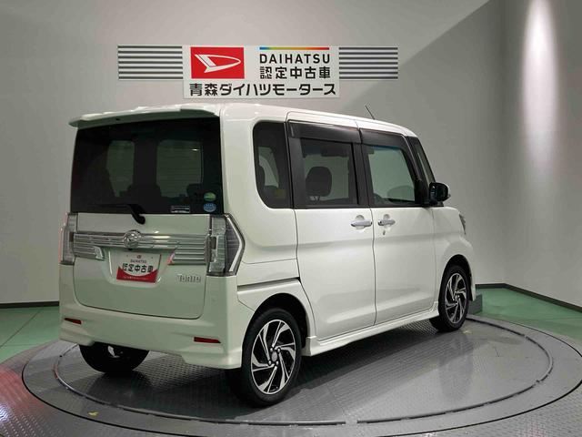 タントカスタムＲＳ　トップエディションＶＳ　ＳＡIIIナビ　エンスタ　下回り防錆済み　ターボ　キーレス　４ＷＤ　アルミ　エアバッグ　ＡＢＳ　スマートキー（青森県）の中古車