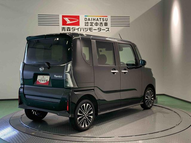 タントカスタムRS下回り防錆済み ターボ スマートキ− 4WD アルミ ABS エアバッグ キーフリー(青森県)の中古車